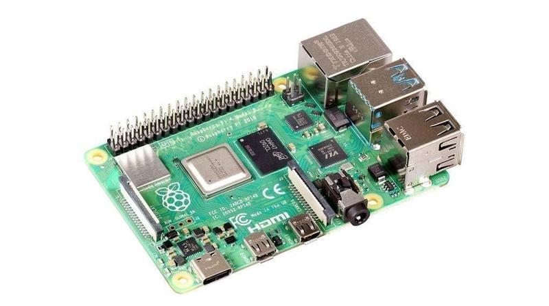Computador de placa única Raspberry Pi 4 modelo B 2019 (4GB